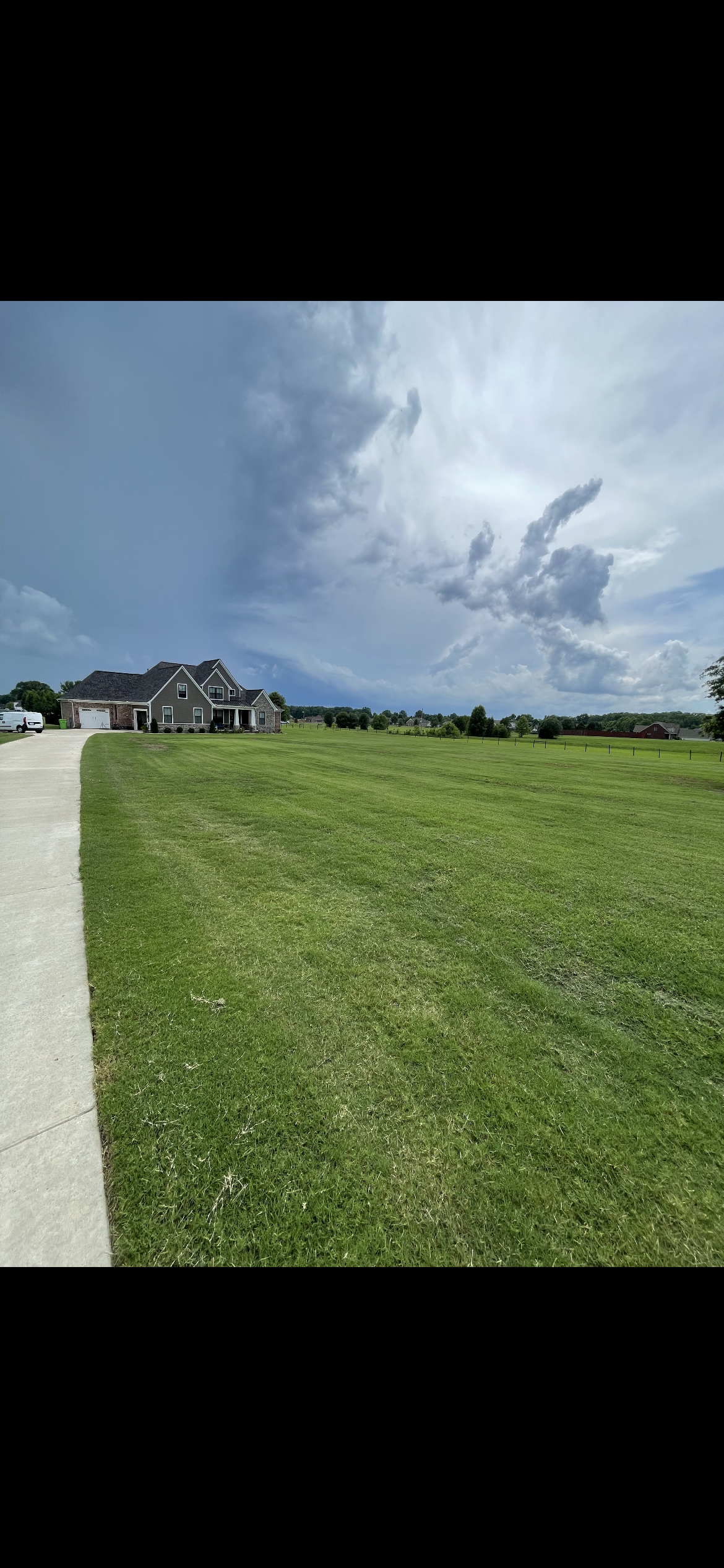 Top quality, beautiful grass seeding job preformed in millington Tn